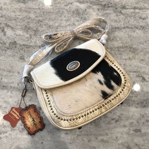 Trinity Ranch Genuine Leather Western Crossbody